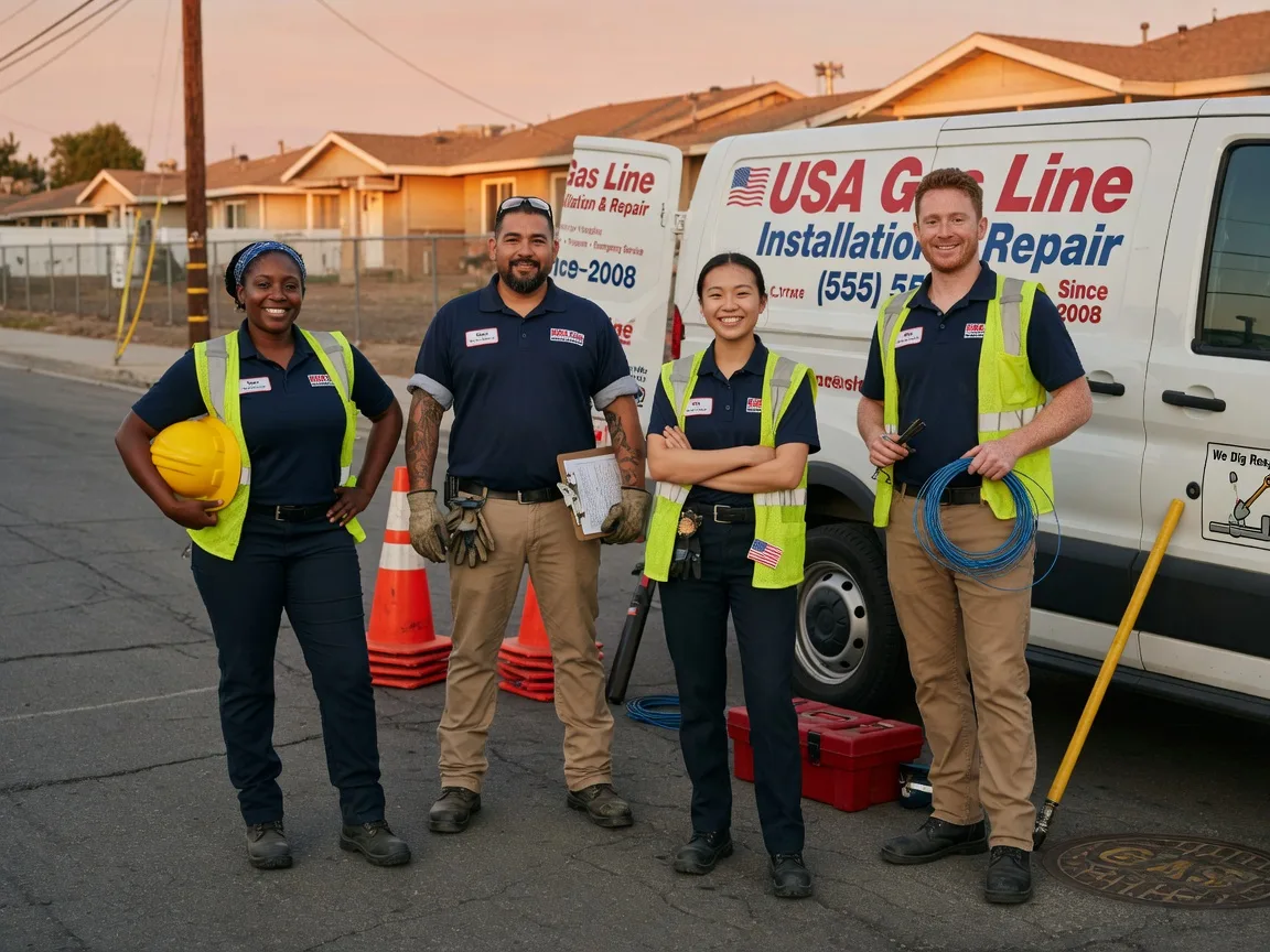 Gas Line Installation company in Rowland, PA